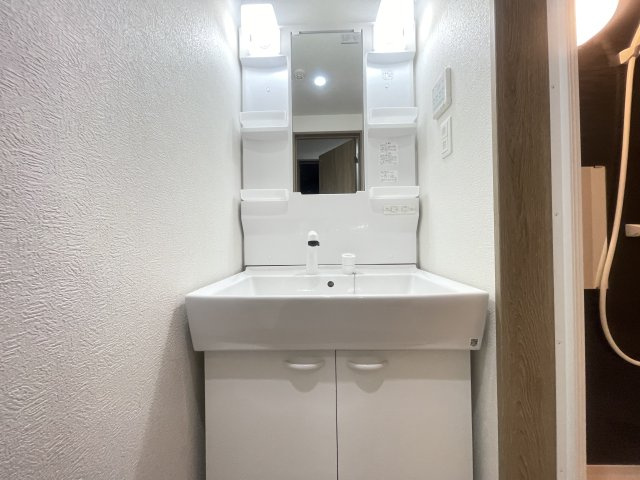 寝屋川市池田本町のアパートの独立洗面台
