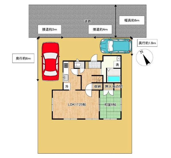 【区画図】 | 佐倉市藤治台　中古戸建て | 区画図