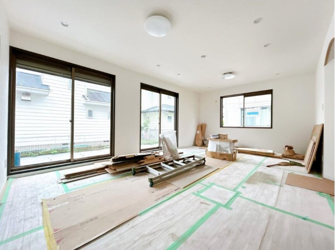 【居間・リビング】 | 佐倉市藤治台　中古戸建て | リフォーム工事中