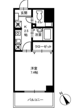 ミリアビタNO.13の間取り