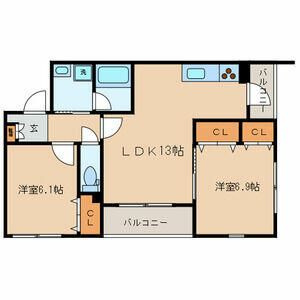Ｙ　ｓ　Ｈａｐｐｉｎｅｓｓの間取り|間取りです。