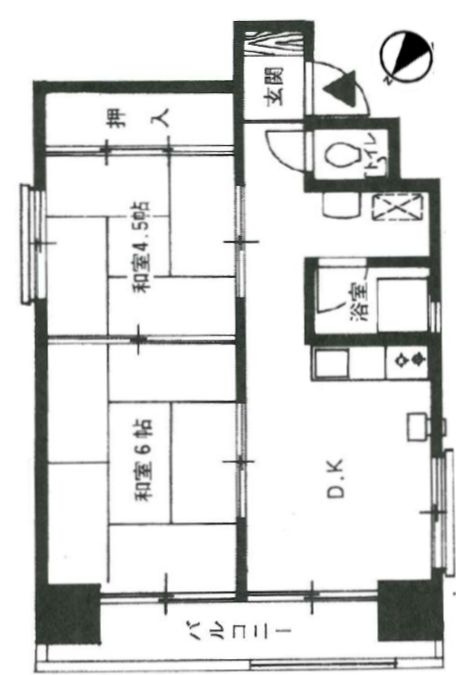 下谷第2サマリヤマンションの間取り|※リフォーム後の間取り作成中。10階部分・角部屋住戸につきまして日当たり・通風・眺望良好。新規フルリノベーション。