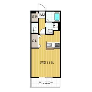 クレール豊里の間取り
