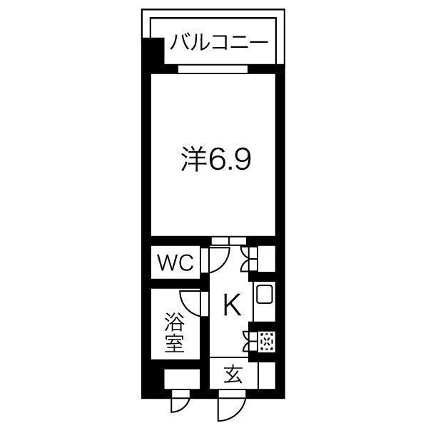 ウェルコート岡本の間取り