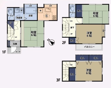 【間取り】 | 中古戸建／川越市大字寺尾