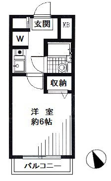 サーカス蒲田第一の間取り|間取り