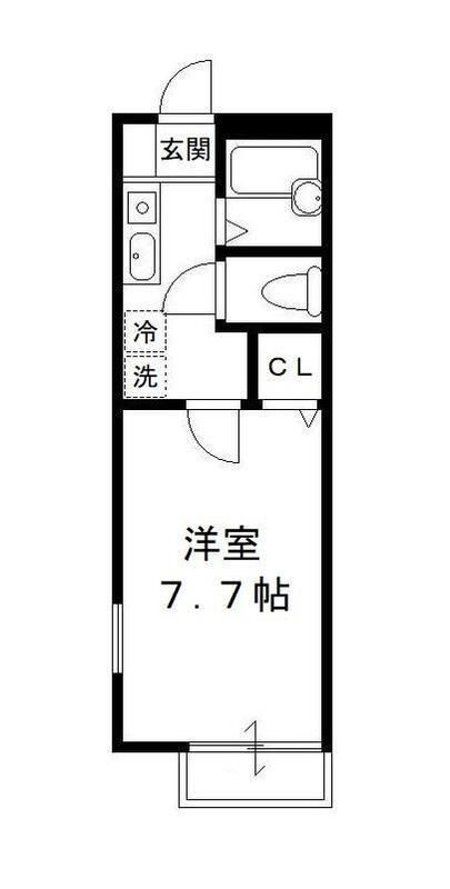 ウイスティリア高洲の間取り