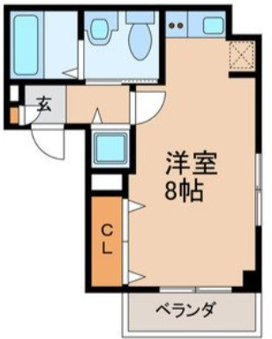 センタービレッジ八柱の間取り