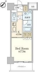 プラネソシエ神戸元町の間取り