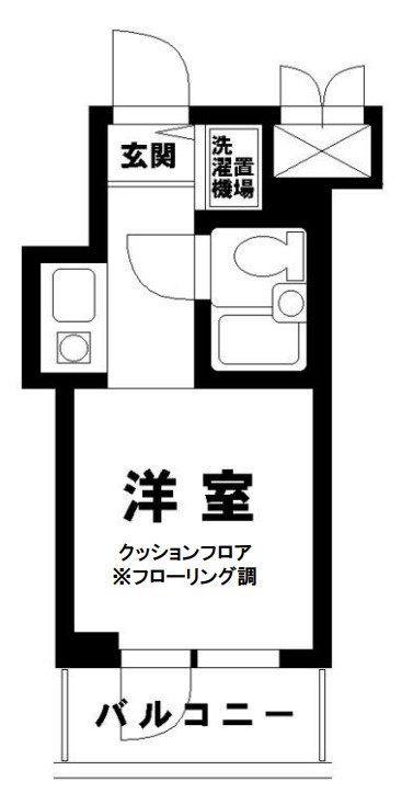 扶桑ハイツ経堂の間取り