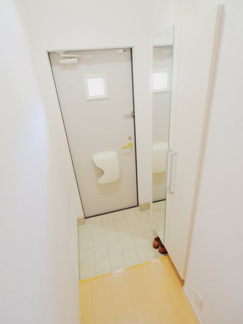 セレノカーサの玄関