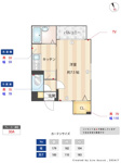 【間取り】 | プチ・メゾンi | 広さや収納の配置など、ぜひご確認ください。