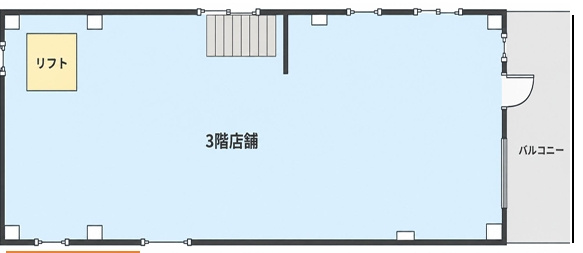 堺区御陵通倉庫の間取り