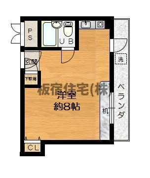 【間取り】 | ロゼメゾン須磨