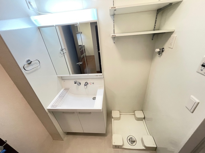 ヴァンベール湘南 Ⅱの独立洗面台|洗髪洗面化粧台