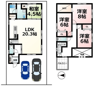 【間取り】 | 坂本２丁目