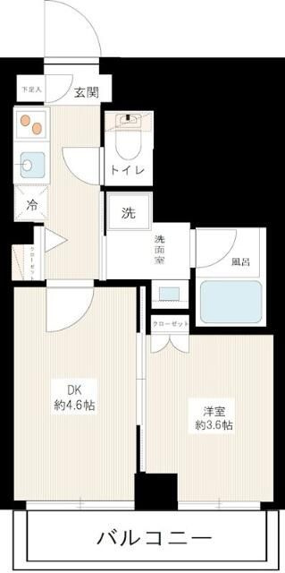 ＡＺＥＳＴ矢口渡の間取り