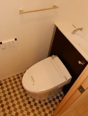 CASA Gのトイレ|清潔感のあるトイレです
