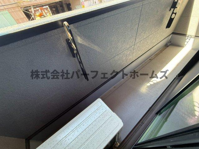ガレージハウス【Hajime】高宮ベースのバルコニー|開放的で明るい空間を演出してくれるバルコニーです