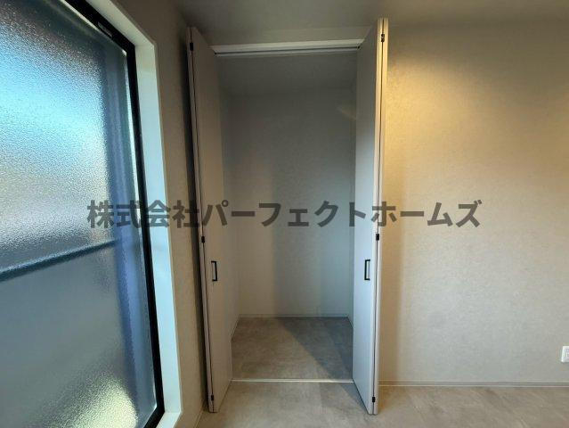 ガレージハウス【Hajime】高宮ベースの収納|大きなものも収納できそうです