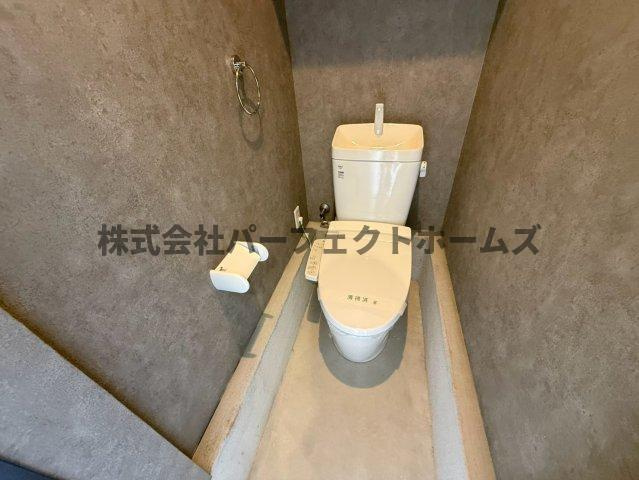 ガレージハウス【Hajime】高宮ベースのトイレ|シンプルで使いやすいトイレです