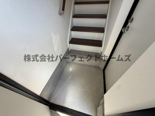 ガレージハウス【Hajime】高宮ベースの玄関|毎日通る玄関はこちらです