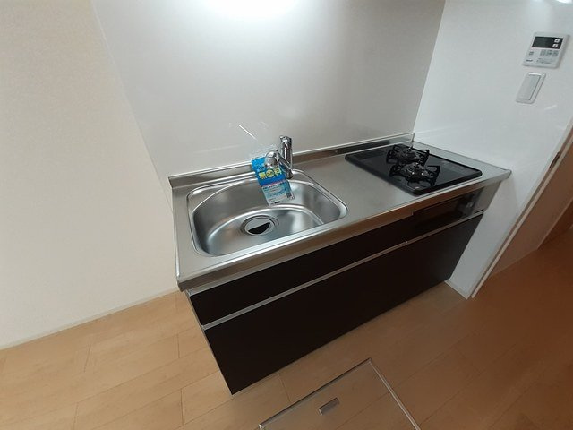 優樹邸のキッチン|使いやすいキッチンです