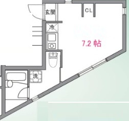 桜華楼の間取り|間取りです。