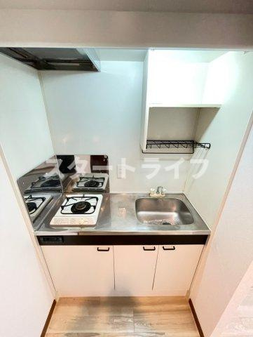 大阪市淀川区西宮原１丁目の賃貸マンションのキッチン