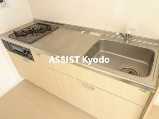 世田谷区代田４丁目の賃貸マンションのキッチン