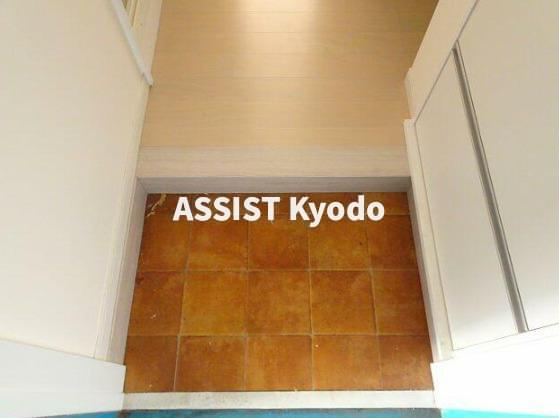 世田谷区代田４丁目の賃貸マンションの玄関