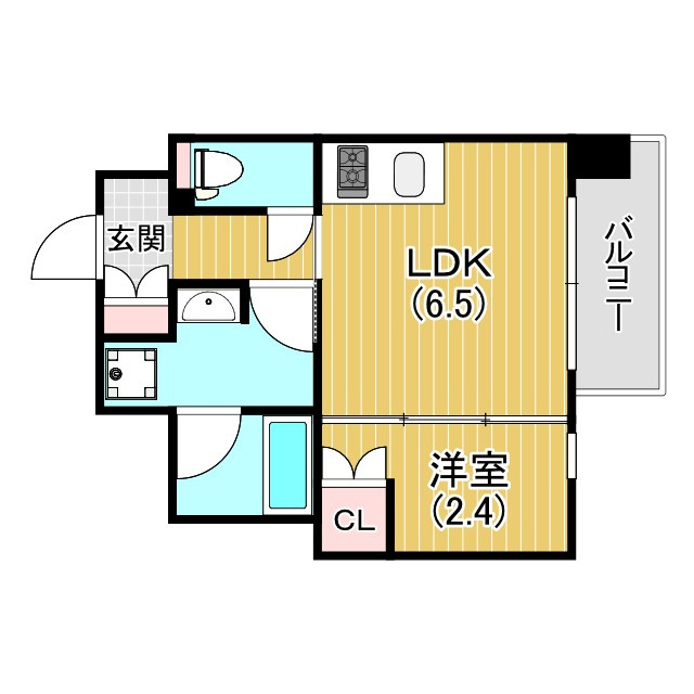 ジオエント阪神西宮の間取り