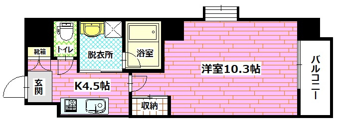 ヒルズ向洋駅前の間取り