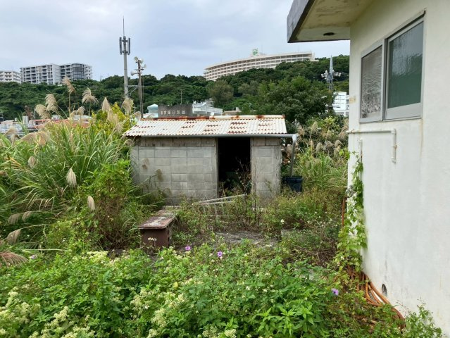 北中城村喜舎場　売土地の外観