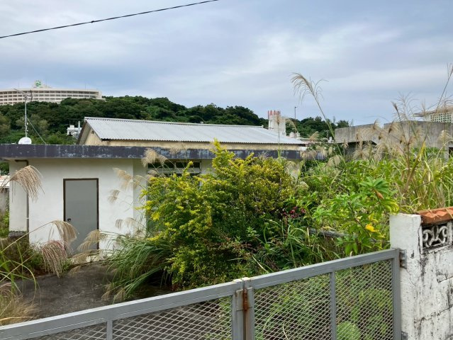 北中城村喜舎場　売土地の外観