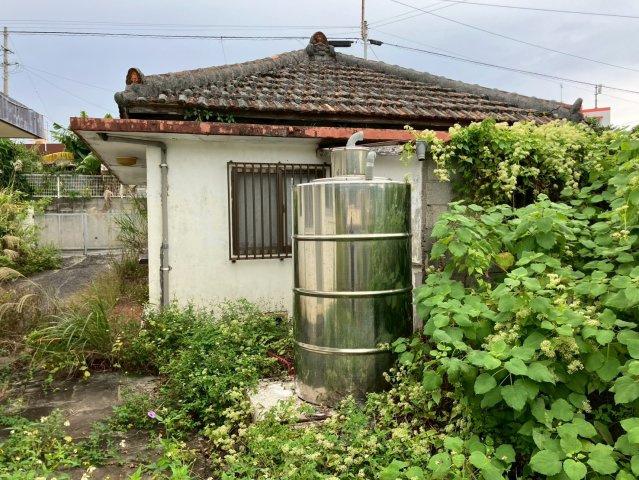 北中城村喜舎場　売土地の外観