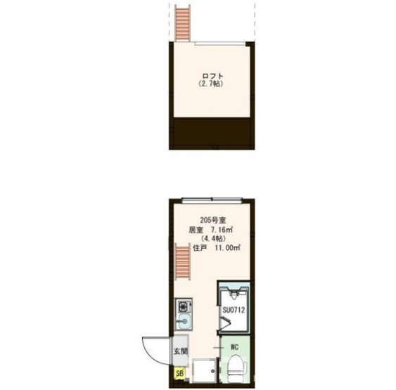 【間取り】 | ハーモニーテラス赤羽北