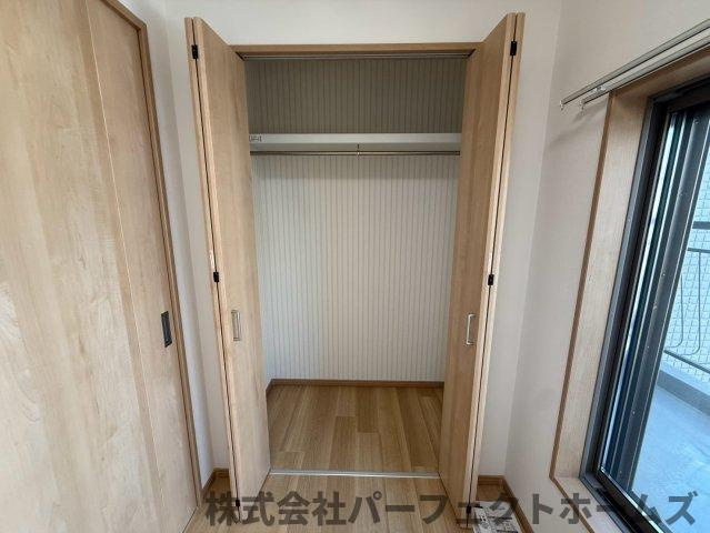 緑町戸建の収納|大きなスペースがあり、収納には困りません