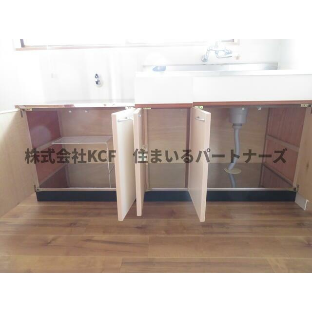 シャルマンコーポの収納|専用の収納スペースです