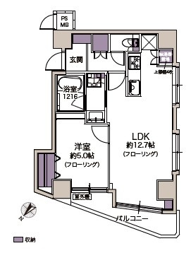 【間取り】 | ダイアパレス戸越