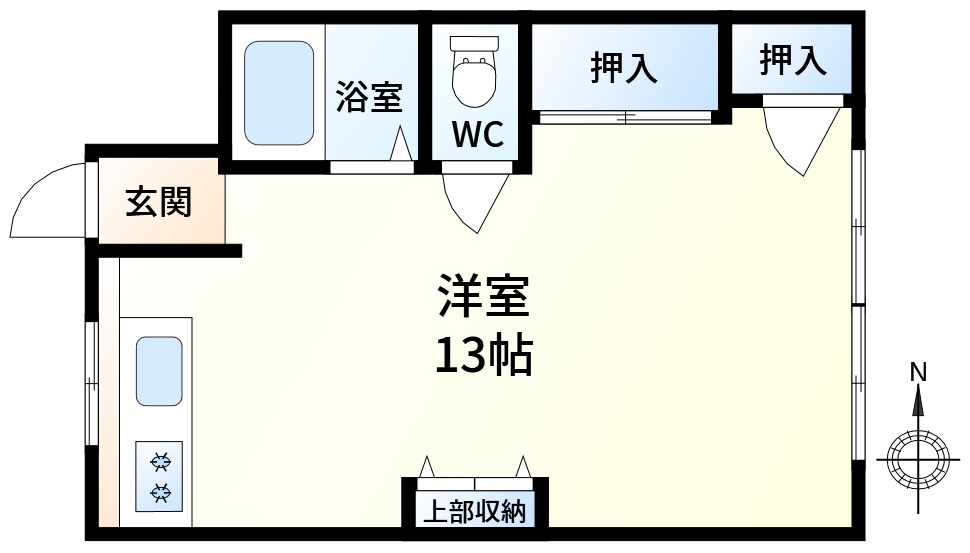 第二福島マンションの間取り