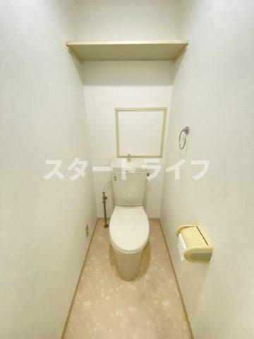 大阪市東淀川区淡路２丁目の賃貸マンションのトイレ