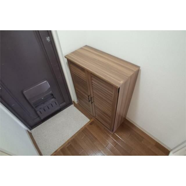皆川マンション の玄関