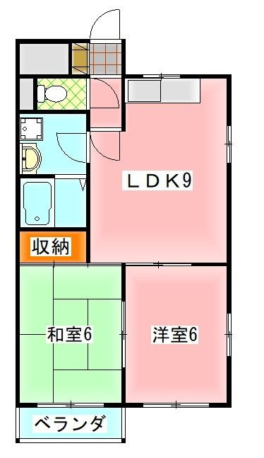 皆川マンション の間取り