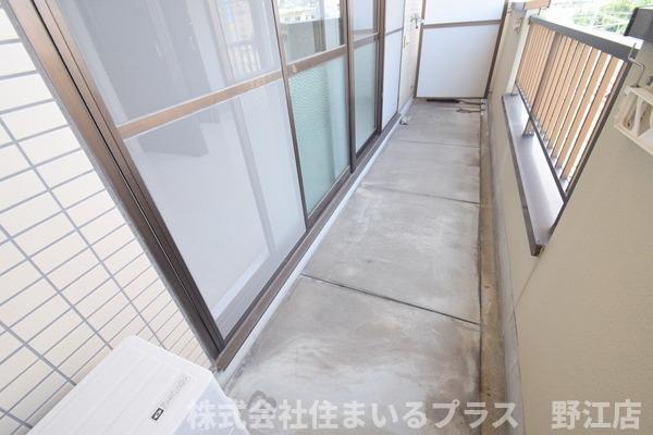 コーエイハイツのバルコニー