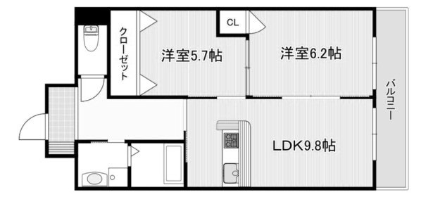 リード真鶴の間取り