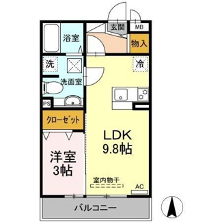 【間取り】 | エレガンス姫原