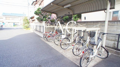 【その他共用部分】 | ベルコーポ | 駐輪場です。