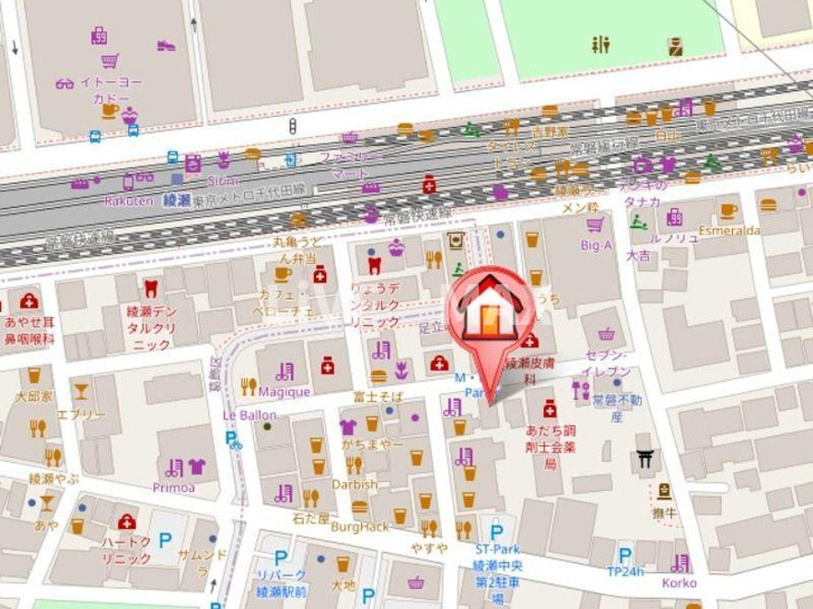 【地図】ラヴィエ 