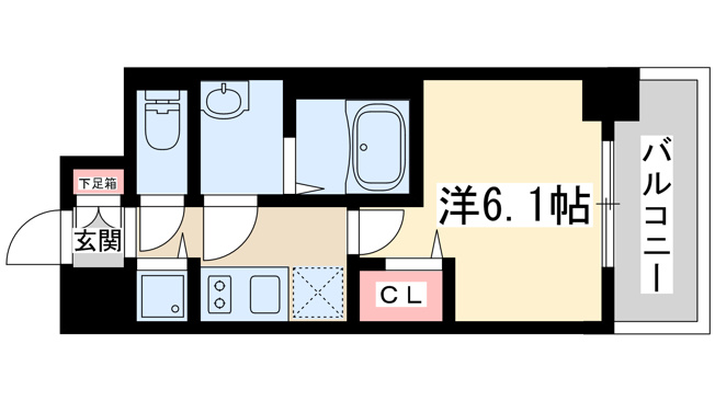 【間取り】 | プレサンス新大阪ザシティ
